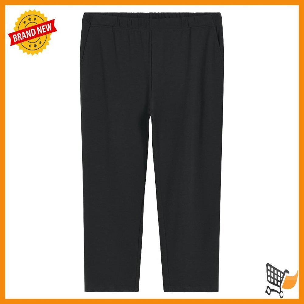 Plus Size Petite Knit Pants with Pockets - Soft Cotton Lounge Wear